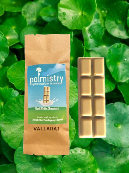 Vallarai Brahmi Desi White Chocolate - 25g